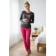 thumbnail image 2 of Pijama Micropolar Mujer Hello Kitty gris oscuro S, 2 of 8