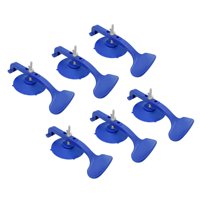 Magideal - 6X Juego De Abrazaderas De Succión De Alta Calidad Abrazaderas De Ventosa De Liberación Rápida Ajustables Reparaciones Automotrices O Domésticas Fácil