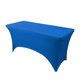 thumbnail image 1 of REGALWOVEN Mantel de Spandex 1 Paquete Cubierta de Mesa para Mesa de 4 Pies Azul 4FT, 1 of 5