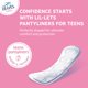 thumbnail image 2 of Forros Pantyliners Lil-Lets Teens 64 unidades para niñas, 2 of 8