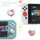 thumbnail image 3 of 4 PCS Tapas para Joystick de Controlador para Switch/Switch Lite/Switch OLED, Cubiertas para Botones de Palanca Analógica, Lindas Tapas para Joystick para Controladores Joycon, 3 of 7