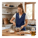 thumbnail image 4 of Delantal Tipo Chaleco Para Mujer Mandil De Cocina Con Bolsillos, 4 of 4
