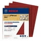 thumbnail image 1 of Set 25 Pliego Lija Madera 225x275Mm Grano 100 Bosch D411 rojo 28x23x2, 1 of 3