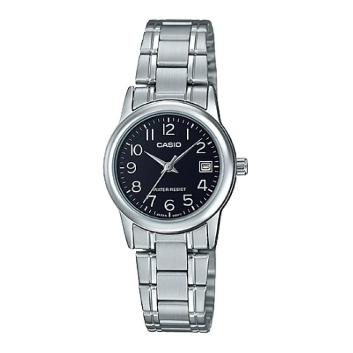 Reloj Analogo Plateado Casio Ltp-V002D-1B