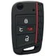 thumbnail image 2 of Funda protectora de silicona para llavero para VW Tiguan GTI Jetta Golf Polo, 2 of 5