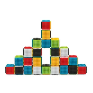 Set De Bloques Press & Stay Sensory Blocks Infantino
