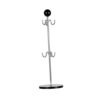 Bothyi - Estante Para Secar Botellas De Agua Y Tazas De Café, Color Negro