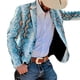 thumbnail image 1 of Traje casual ajustado para hombre, traje de vaquero, traje formal, traje casual ajustado., 1 of 5