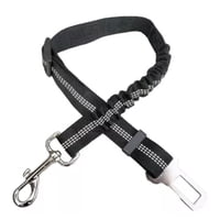 Citohome - Cinturón De Seguridad Para Perro Gato Correa Elástica Auto Color Negro