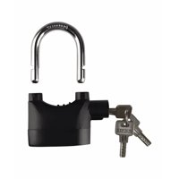 Genérico - Candado Antirrobo 110Db Con Alarma Resistente