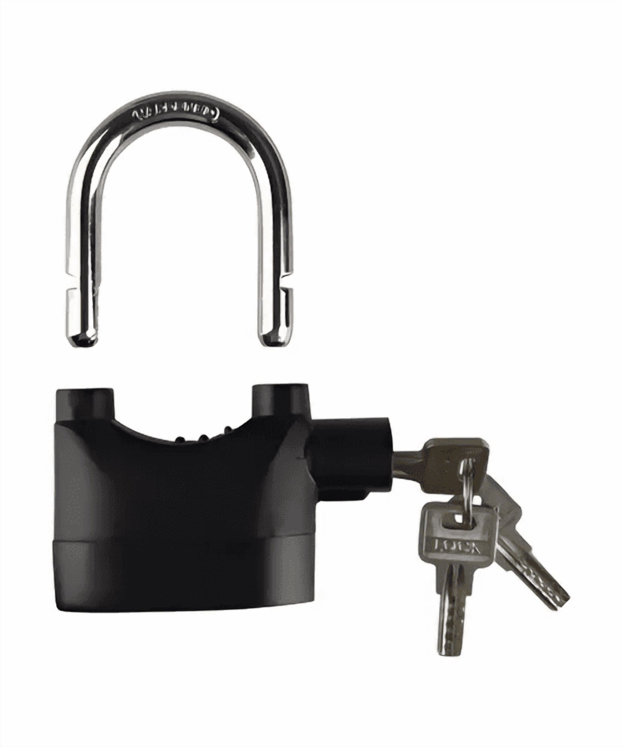 Genérico - Candado Antirrobo 110Db Con Alarma Resistente