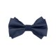 thumbnail image 1 of INSPIRE CHIC Pajaritas Preanudadas para Hombre Doble Capa Ajustable Color Sólido Azul Marino, 1 of 4