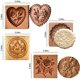 thumbnail image 5 of Cortador de Galletas Yangshine 10 cm Flor – Set de 4 piezas, 5 of 5