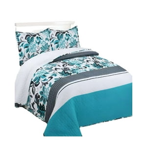 Genérico - Cubrecama Quilt Sherpa King 250X270 18