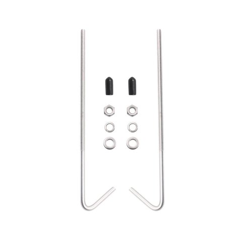 Ioensy - Gancho En J Pernos De Sujeción De Batería Tapas Protectoras De 10 Pulgadas Kit De Sujeción De Batería