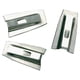 thumbnail image 1 of Cuñas de revestimiento de aluminio ALLWAY SW100, paquete de 100, 1 of 2