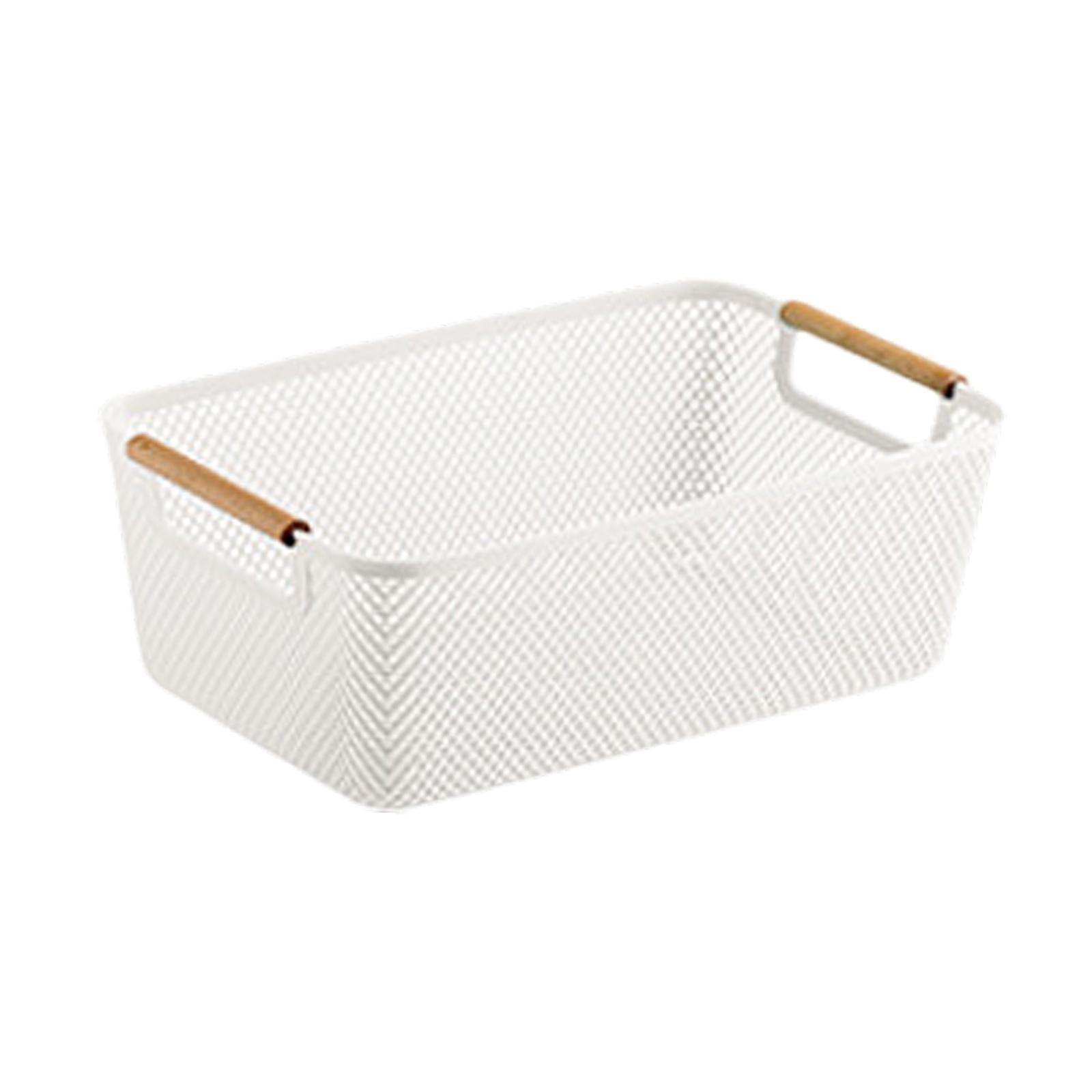 Magideal - Canasta De Almacenamiento Tablero Organizador Bin Tolder Decoración Del Juguete Cesta De Decoración Reutilizable Con Varios Neumáticos En Varias Ocasi Blanco