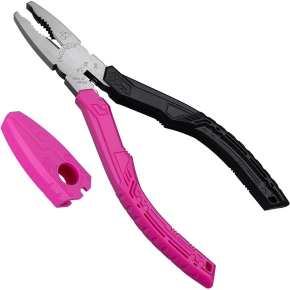 Alicates ENGINEER PZ-58BP Rosa y Negro 160 mm