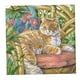 thumbnail image 1 of Kit De Punto De Cruz Estampado De Artesanía - Gato Gato En La Silla 11ct, 1 of 5