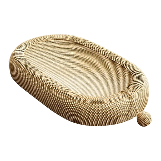 Alfombrilla Rascadora Para Gatos De Sisal - 25x50cm, Adhesiva, Protege Muebles Y Patas De Mesa, Ideal Para Razas Pequeñas, Medianas Y Grandes