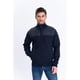 thumbnail image 1 of Sweater Algodon Chaqueta Forro Piel Cuello Alto Bolsillos Cierre 7175, 1 of 4