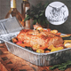 thumbnail image 5 of Bandejas de goteo de parrilla de papel de aluminio: paquete a granel de bandejas de parrilla duraderas Bandejas de grasa de barbacoa desechables compatibles con También hecho ideal para hornear, asar, 5 of 8