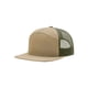 thumbnail image 1 of Gorra Richardson Trucker de siete paneles, talla única, caqui pálido/verde loden, 1 of 3