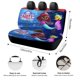 thumbnail image 2 of Ariel Junior-theme Car Rear Seat Covers Back Elastic Flexible Car Seat Covers Decorative Fits Most Cars 120x59x76cm, 2 of 6