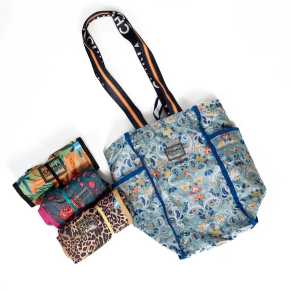 BOLSO MATERO PLEGABLE BURDEO Celeste Agua Silicia