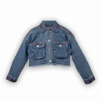 Chaqueta Niña Denim Pillin