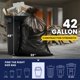 thumbnail image 3 of Bolsas de basura Plasticplace 42 galones 4.0 mil negro 50 uds, 3 of 8