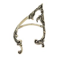 Magideal - Retro Elf Ear Cuff Hecho Fairy Alloy Metal Para De Halloween - Derecho De Oro
