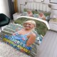 thumbnail image 3 of Un Lugar bajo el Sol Conjunto de sábanas temático, trío de piezas, cómodo y amigable con la piel, diseño único, regalo de decoración para el hogar para familiares, amigos y fans,135cm *200cm, 3 of 6