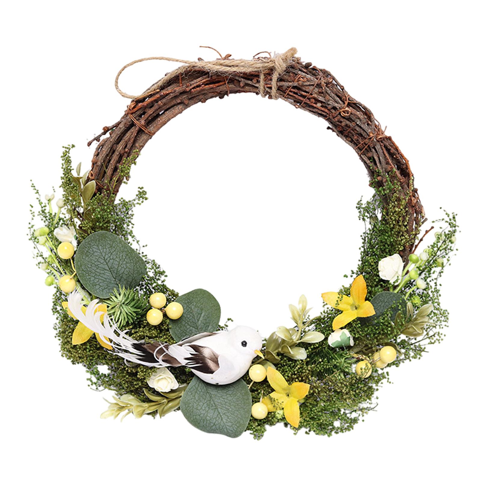 Bothyi - Guirnaldas Accesorios Para Fotos Suministros Para Fiestas Suministros Para Puerta Delantera Pared Festival Flores Pájaros