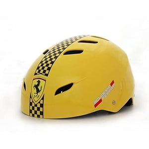 Ferrari - Casco Amarillo Con Ajuste - L