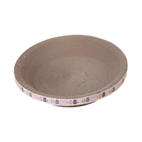 Ioensy - Rascador Para Gatos, Soporte De Cartón, Nido Para Gatos, Para Moler Garras, Protección De Muebles L