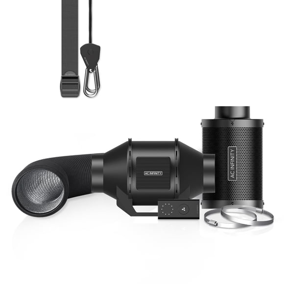 Kit de Filtración de Aire AC Infinity CLOUDLINE LITE 4" para Carpas de Cultivo