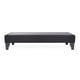 thumbnail image 1 of Base de cama Focus 1 plazas lino negro, 1 of 3