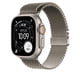 thumbnail image 2 of Correa de reloj Apple Milanese Loop de 49 mm, natural, pequeña, 2 of 3