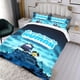 thumbnail image 3 of Perdimos a Nuestro Humano Conjunto de sábanas temático, trío de piezas, cómodo y amigable con la piel, diseño único, regalo de decoración para el hogar para familiares, amigos y fans,135cm *200cm, 3 of 6