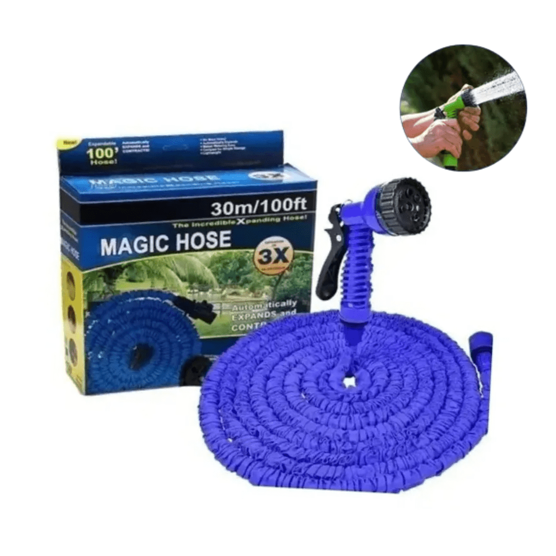 Manguera Retráctil Expandible 30 m (100 ft) – Magic House