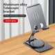 thumbnail image 4 of Portable Aluminum Phone Stand for Desk - Compatible with Smartphones and Tablets - Sturdy and Durable, 4 of 4