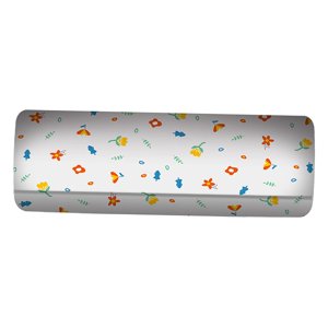 Magideal - Oxford Air Conditioner Cover Impermeable Snap Cordón Estuche Protector Lavable A Prueba De Polvo Ventana Unidad De Ca Cubierta Para Office Home Dormit Blanco 86X20X31Cm