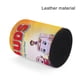 thumbnail image 4 of Firebuds-theme Cylinder Pen Holder Pencil Organizer with Flannel Lining PVC Leather Material Cardboard Base for study work 10*8CM, 4 of 6