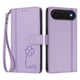 thumbnail image 3 of Funda Cartera Trébol para iPhone Air con Ranuras Tarjetas y Carga Inalámbrica Morado claro, 3 of 6