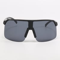 Polasup Gafas Lentes De Sol Gafas De Sol Deportivas Con Montura Negra Y Lentes Oscuros, Diseño Moderno Y Protección Uv. Ideales Para Ciclismo, Correr Y Actividades Al Aire Libre