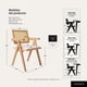 thumbnail image 3 of Silla Comedor Chandigarh Con Cojín De Lino Madera, 3 of 8