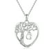 thumbnail image 1 of HESHPAWS 925 collar de árbol eterno de la vida de plata de ley para mujeres A-Z carta inicial collar, regalo de joyería de cumpleaños aniversario, 1 of 3