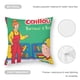 thumbnail image 5 of Caillou Fundas de almohada de terciopelo con tema, regalos de funda de almohada, decoración para el hogar, cojín de lanzar, regalo de cumpleaños para fans y parejas.61*61cm., 5 of 6