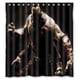 thumbnail image 1 of Cortina de ducha de Goro en Mortal Kombat, juego de cortina de baño con ganchos, tamaño 66 x 72 pulgadas, 1 of 3